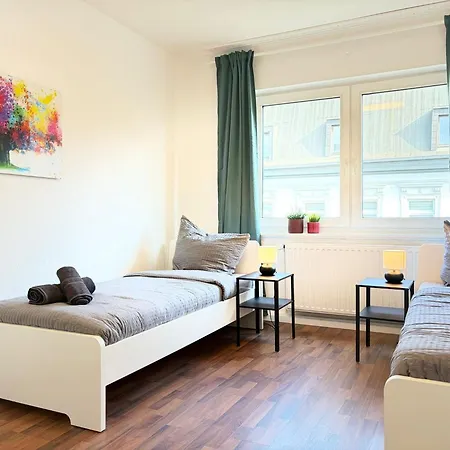 Appartamento Ge-altstadt 02-3 I Monteurwohnung Duo I Wlan, Bettwaesche & Handtuecher, Parkplatz I Cosyhomes24 *
